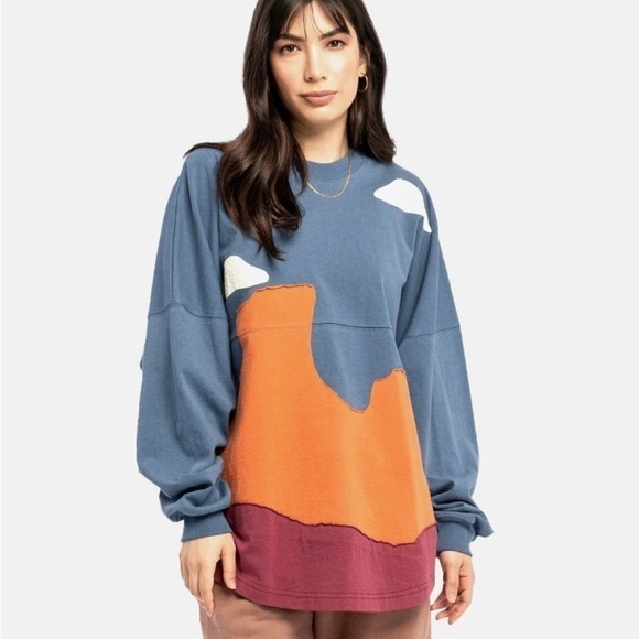 NWT BADLANDS PATCHWORK SPIRIT JERSEY Rare sold out S fall streetwear unisex - Picture 1 of 6
